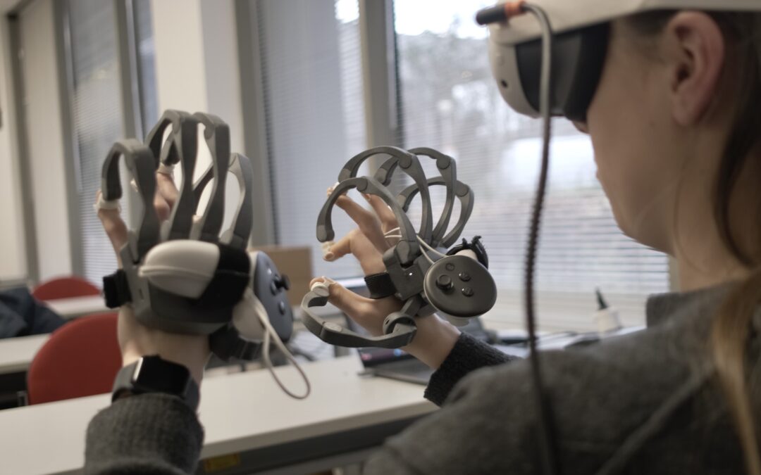 Haptikos Announces Low-Cost Hand Exoskeleton and AI-Infused, Licensable XR Operating System